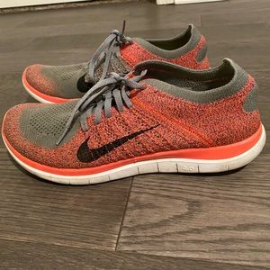 NIKE FREE 4.0 FLYKNIT Pink Women’s 10.5 Sneaker
